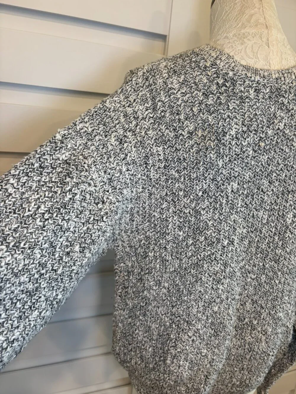 Vintage 90s ALPS Merrimac Valley Men's Marled Knit Crewneck Ski Sweater L USA